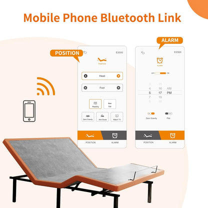 Adjustable Bed Frame - Electric Bed Base with Massage, 3000 Series