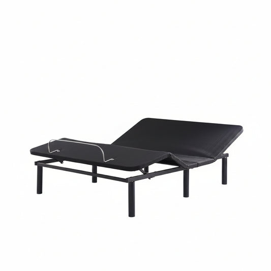 Black, Twin XL, Height Electric Adjustable Bed Frame Base with Wireless Remote Control