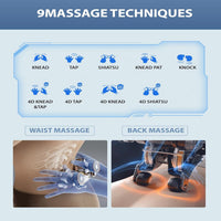 Massage Chair Designed for Full Body Relaxation, 4D System, Zero Gravity Recline, SL Track, 42 Airbags