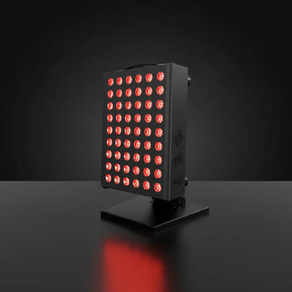 Red Light Therapy Panel Device – 660Nm Red & 850Nm near Infrared Light Therapy, LED Light Therapy Lamp, 60 Dual Chip Leds, Timer, Table Top Stand Included – PRO300