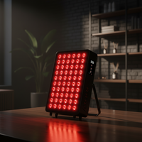 Red Light Therapy Panel Designed for Home Recovery, 660Nm Red & 850Nm Infrared, 60 Dual-Chip LEDs, Timer